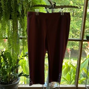 Weekends capri by Chico’s. Royal Bordeaux size 2 (14). $15.